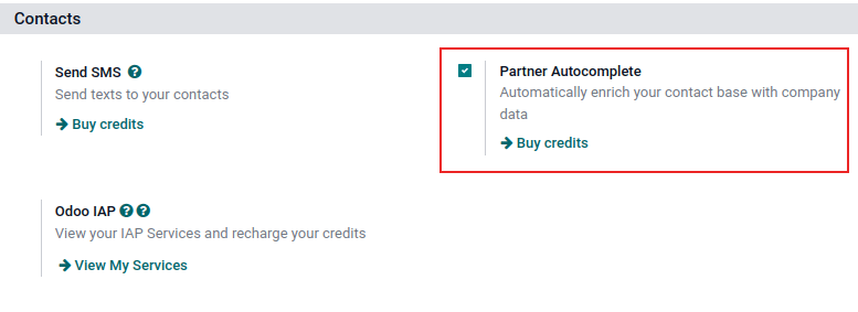 View of settings page and the activations of the feature in Axsys.